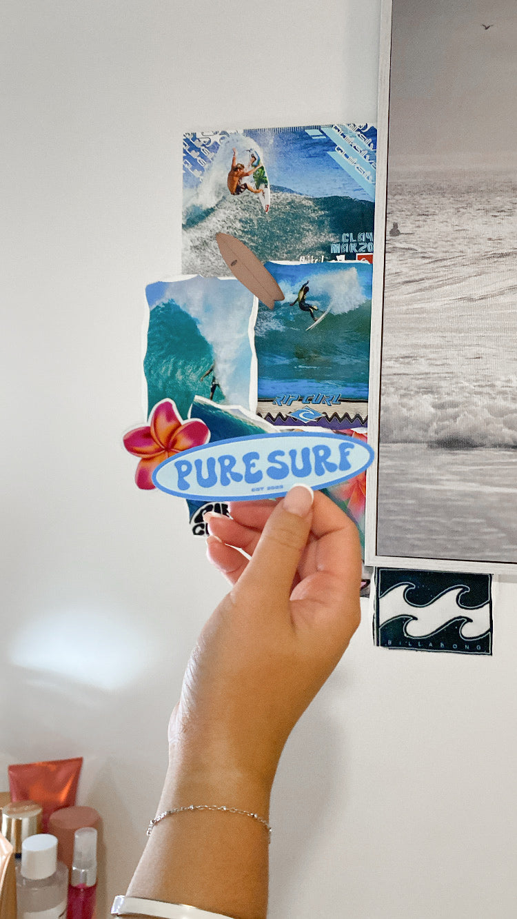 Light Blue Sticker