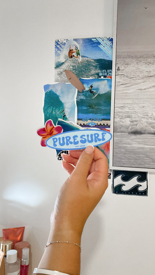 Light Blue Sticker