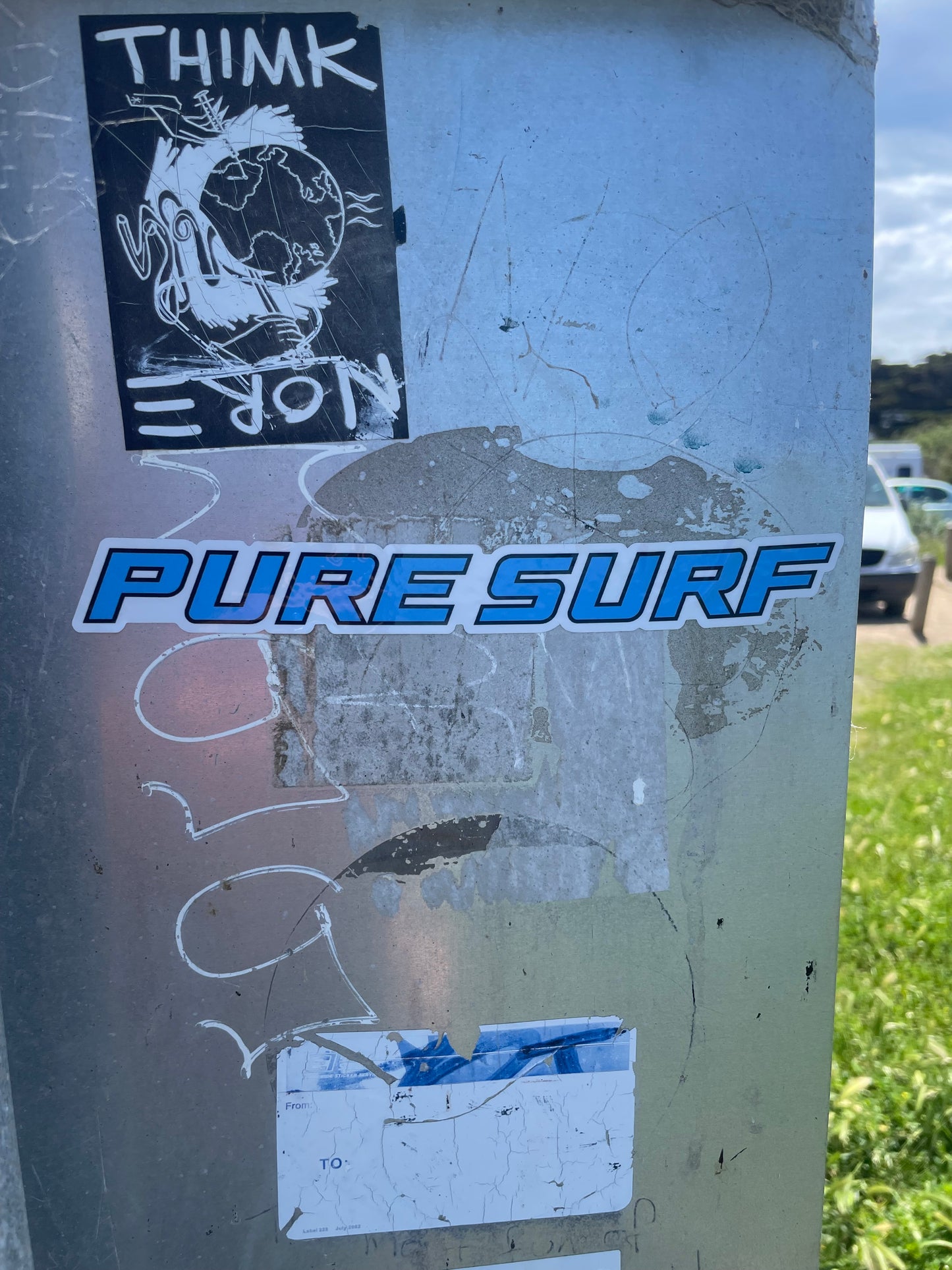 Pure Surf Sticker