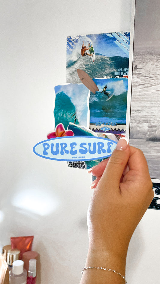 Light Blue Sticker