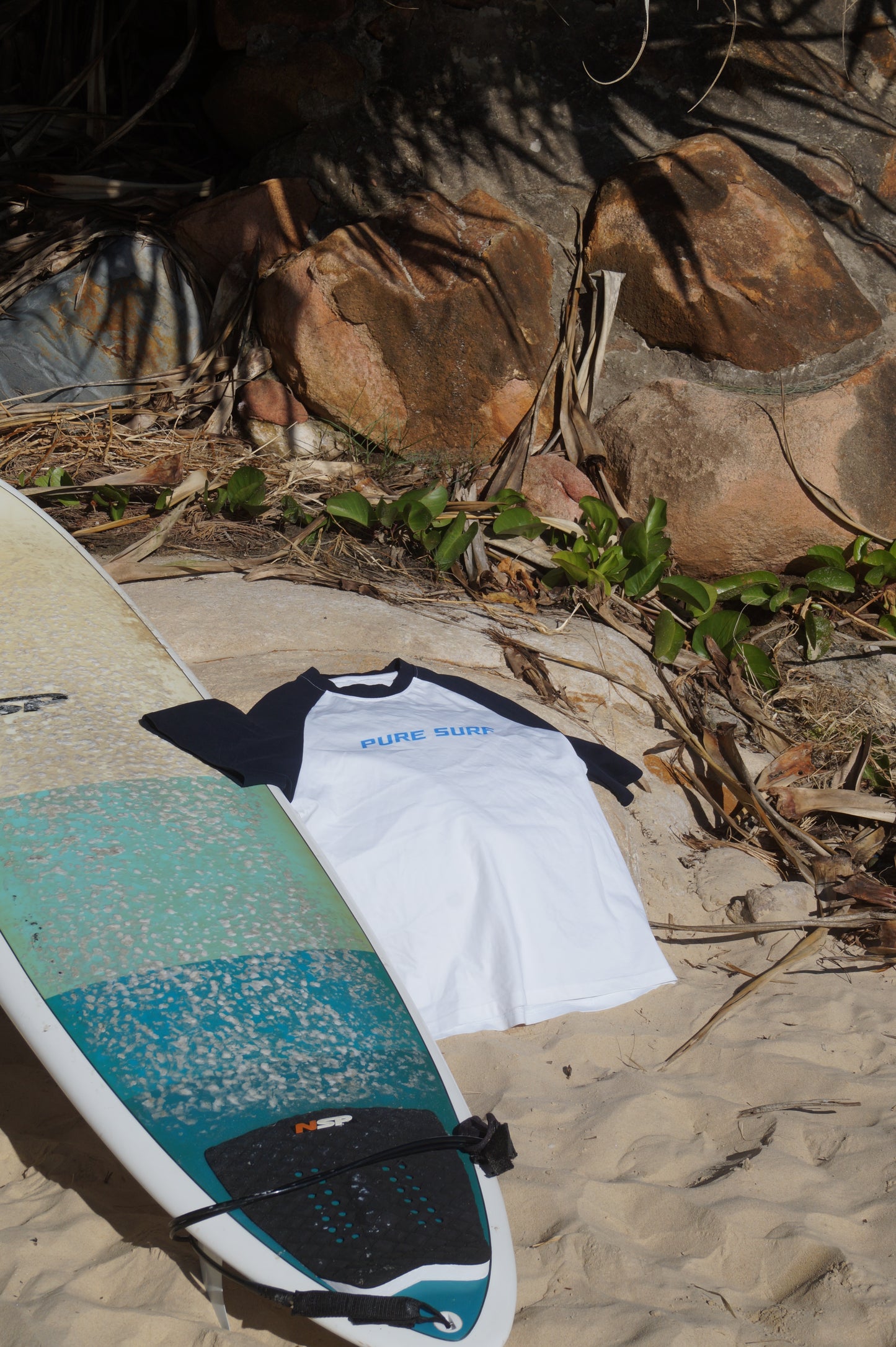 Two Panel Tee – Coastal Blue