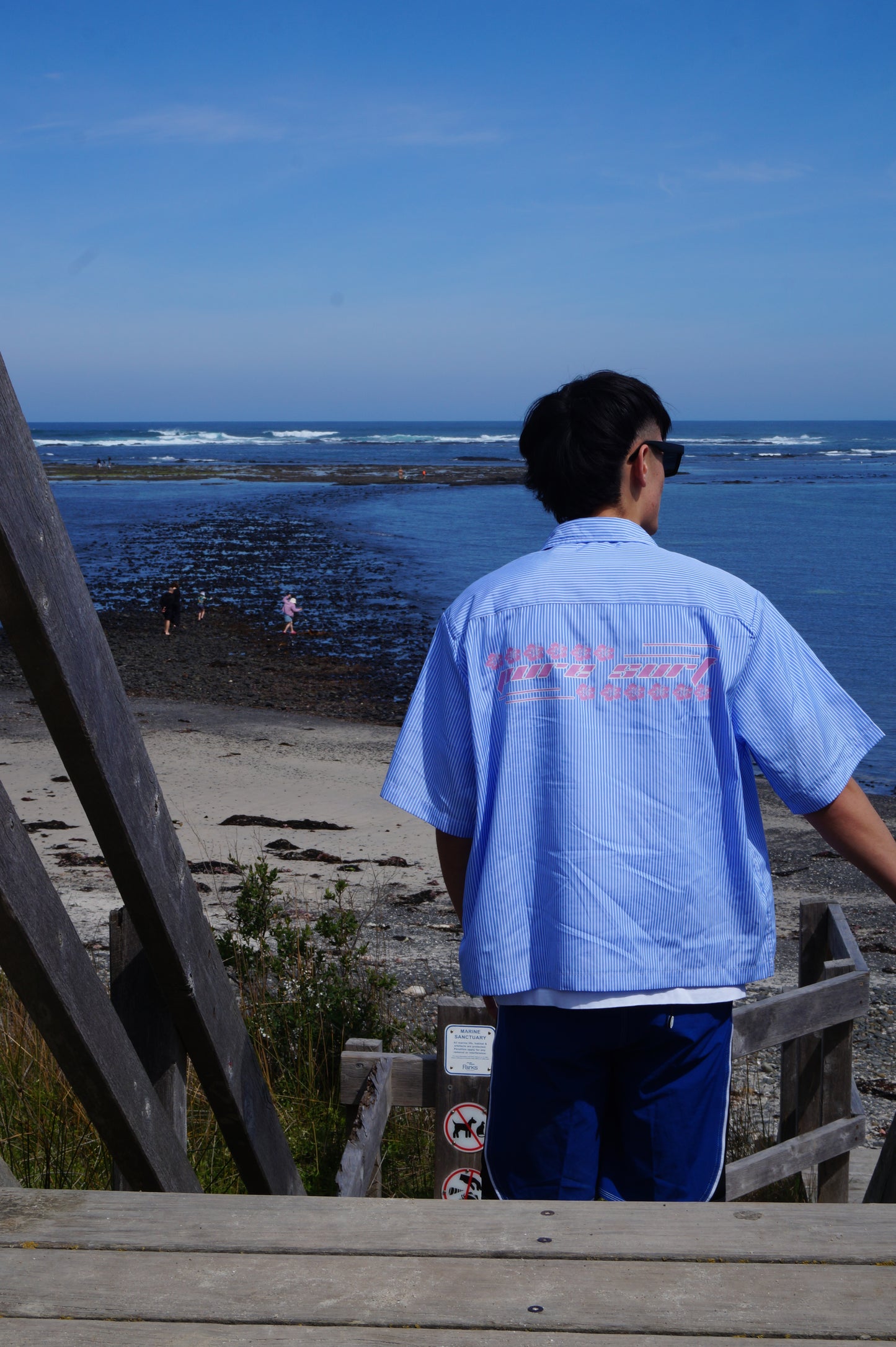 Pure Surf Summer Button-Up