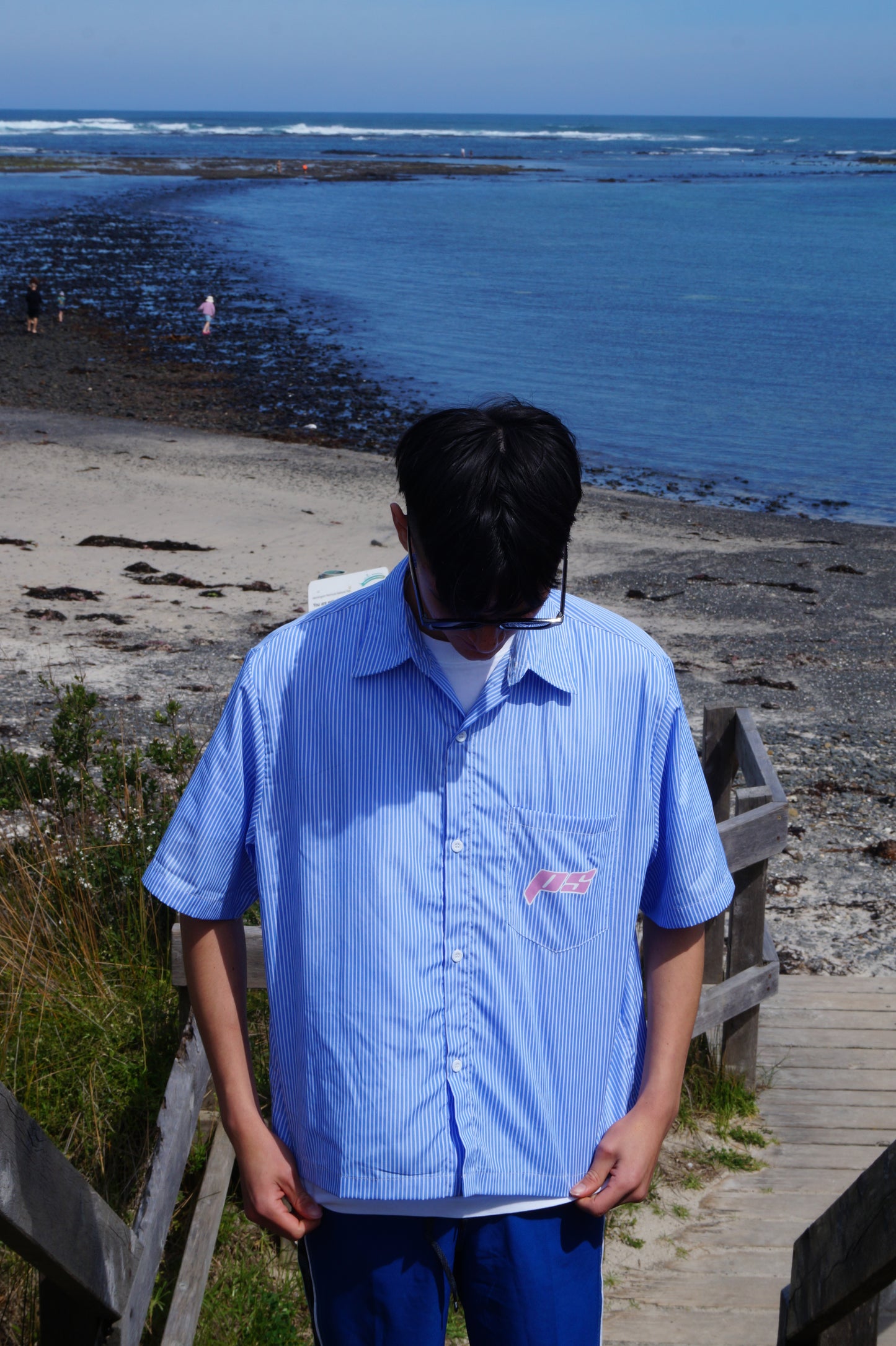 Pure Surf Summer Button-Up