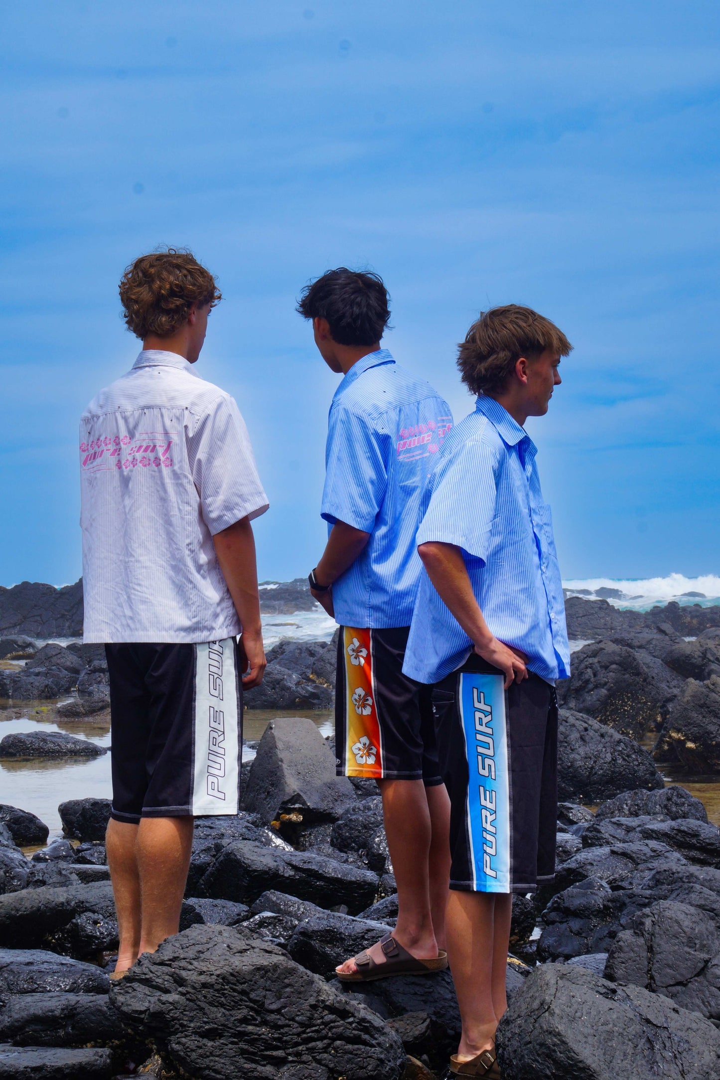 Pure Surf Ocean Blue Boardshorts
