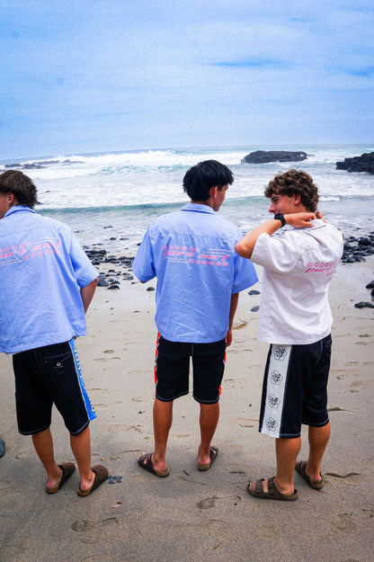 Pure Surf White & Black Boardshorts