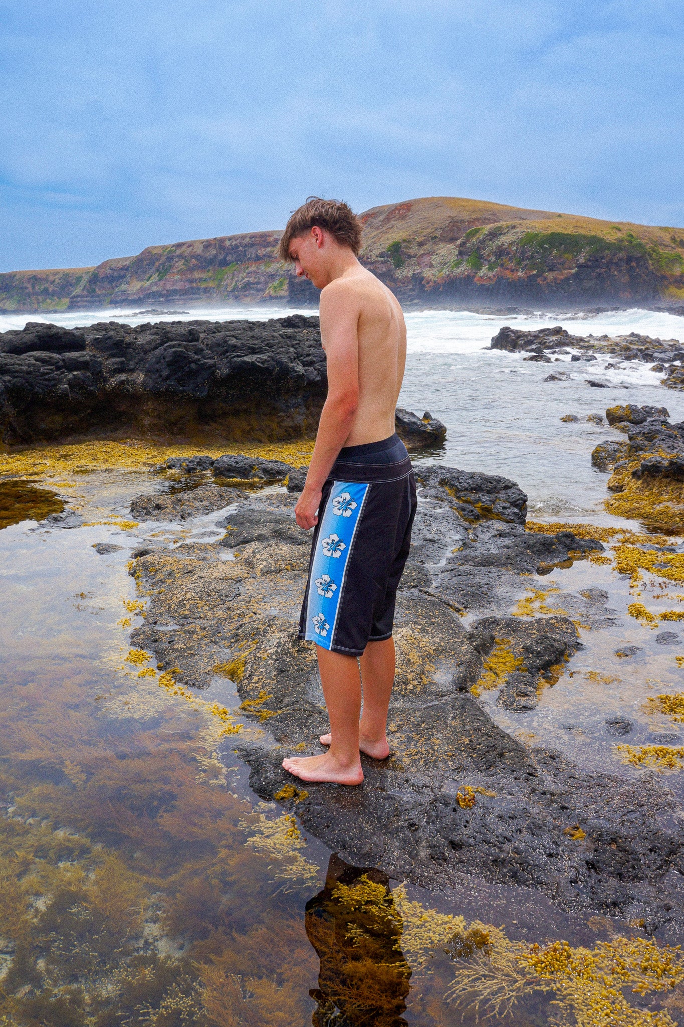 Pure Surf Ocean Blue Boardshorts