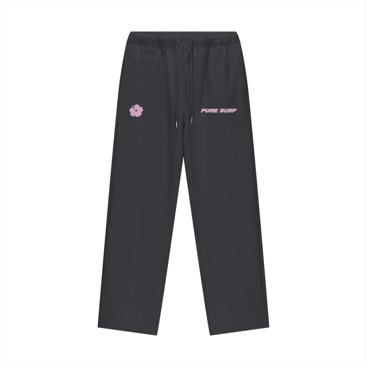 Vol. 2 Hibiscus Heavyweight Sweatpants – Pink (460 GSM)