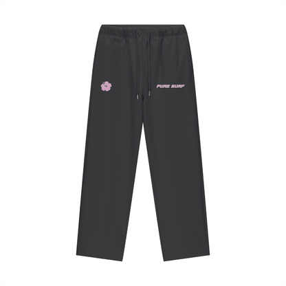 Vol. 2 Hibiscus Heavyweight Sweatpants – Pink (460 GSM)