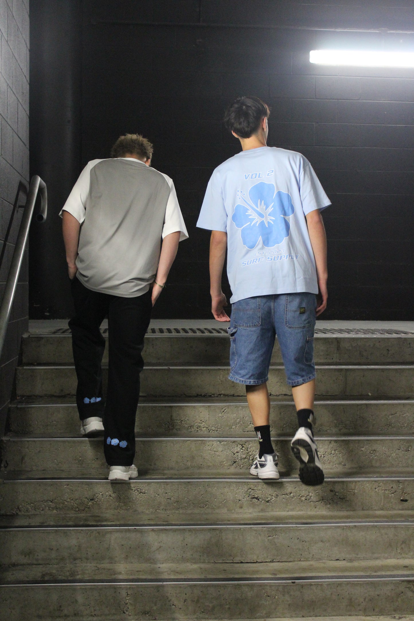 VOL.2 Heavyweight Sweatpants – Blue (460GSM)