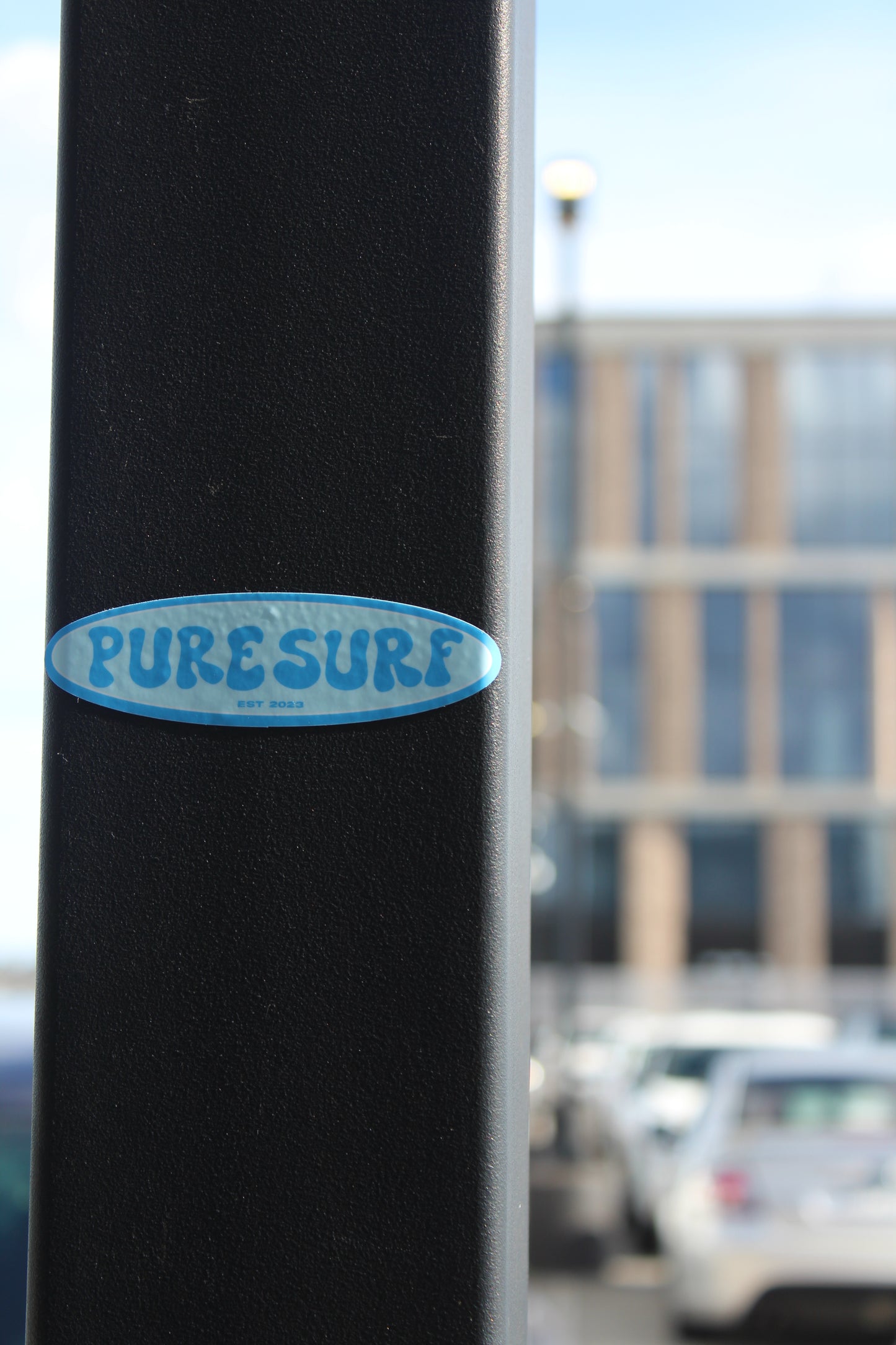 Light Blue Sticker