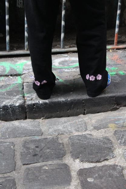 Vol. 2 Hibiscus Heavyweight Sweatpants – Pink (460 GSM)