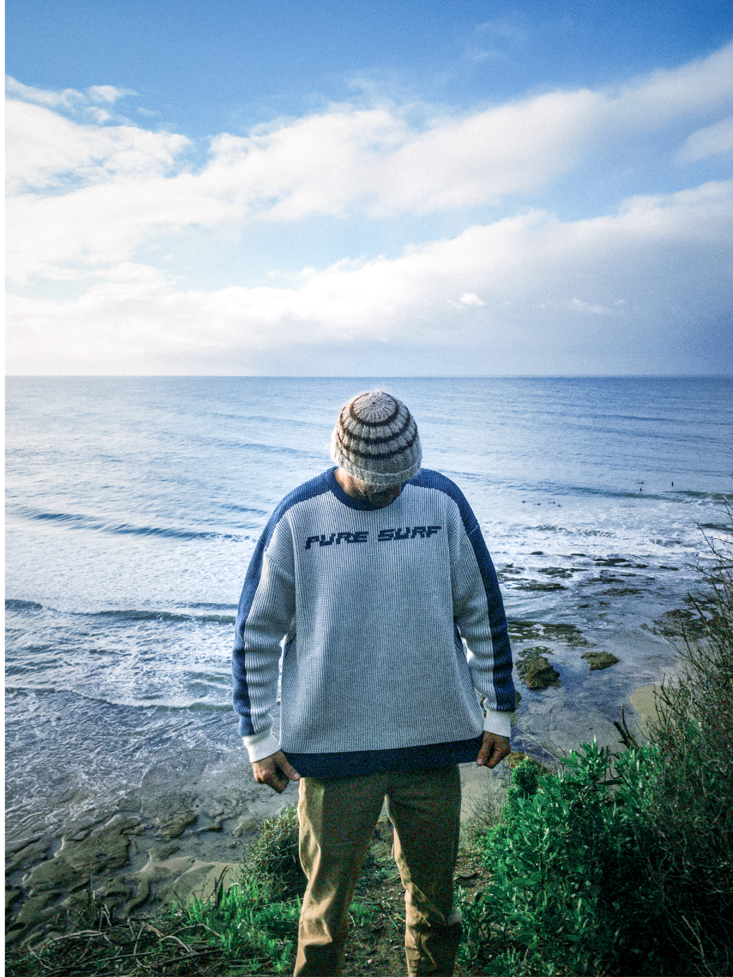 Surf Knit Ocean Blue