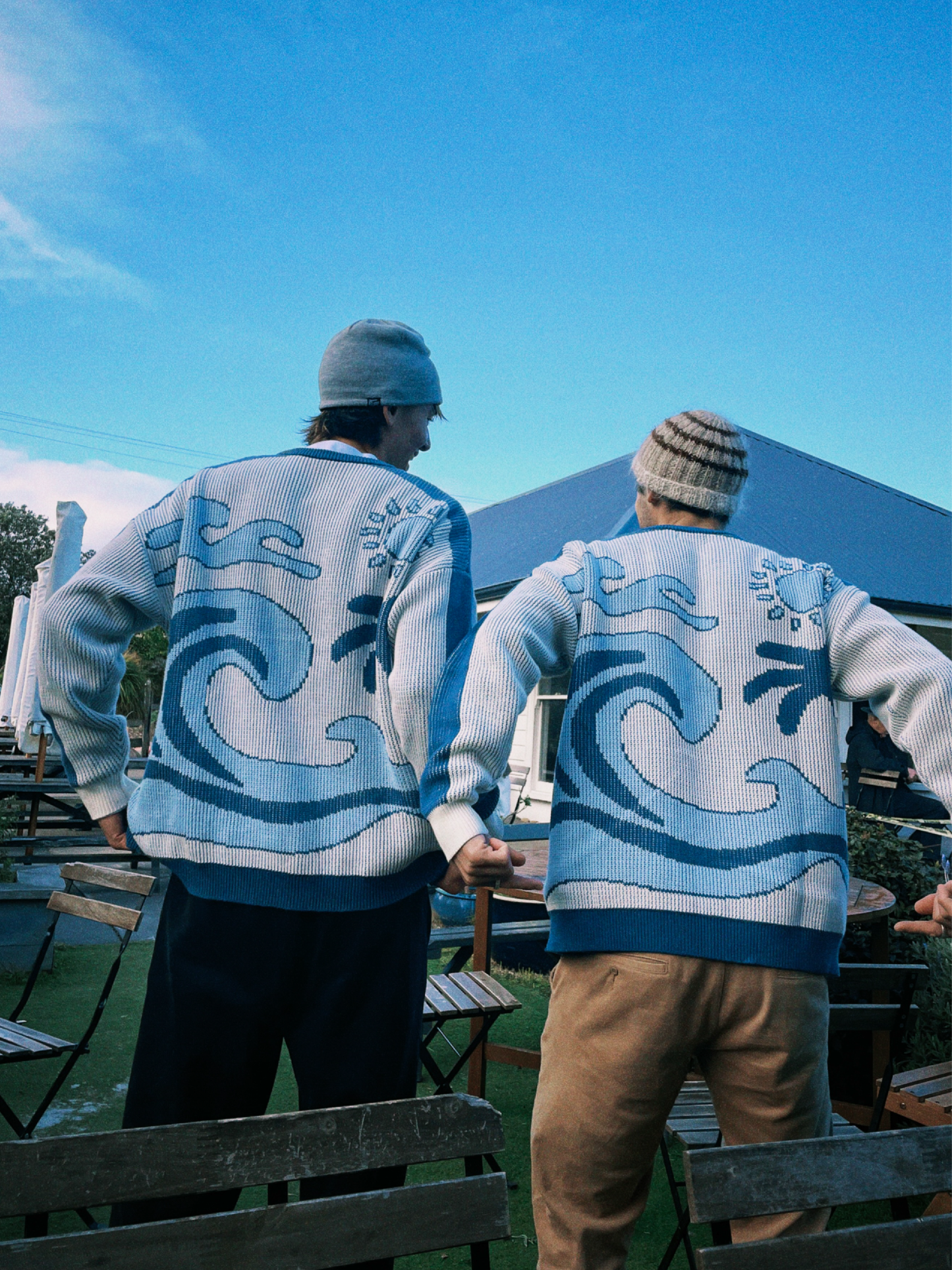 Surf Knit Ocean Blue