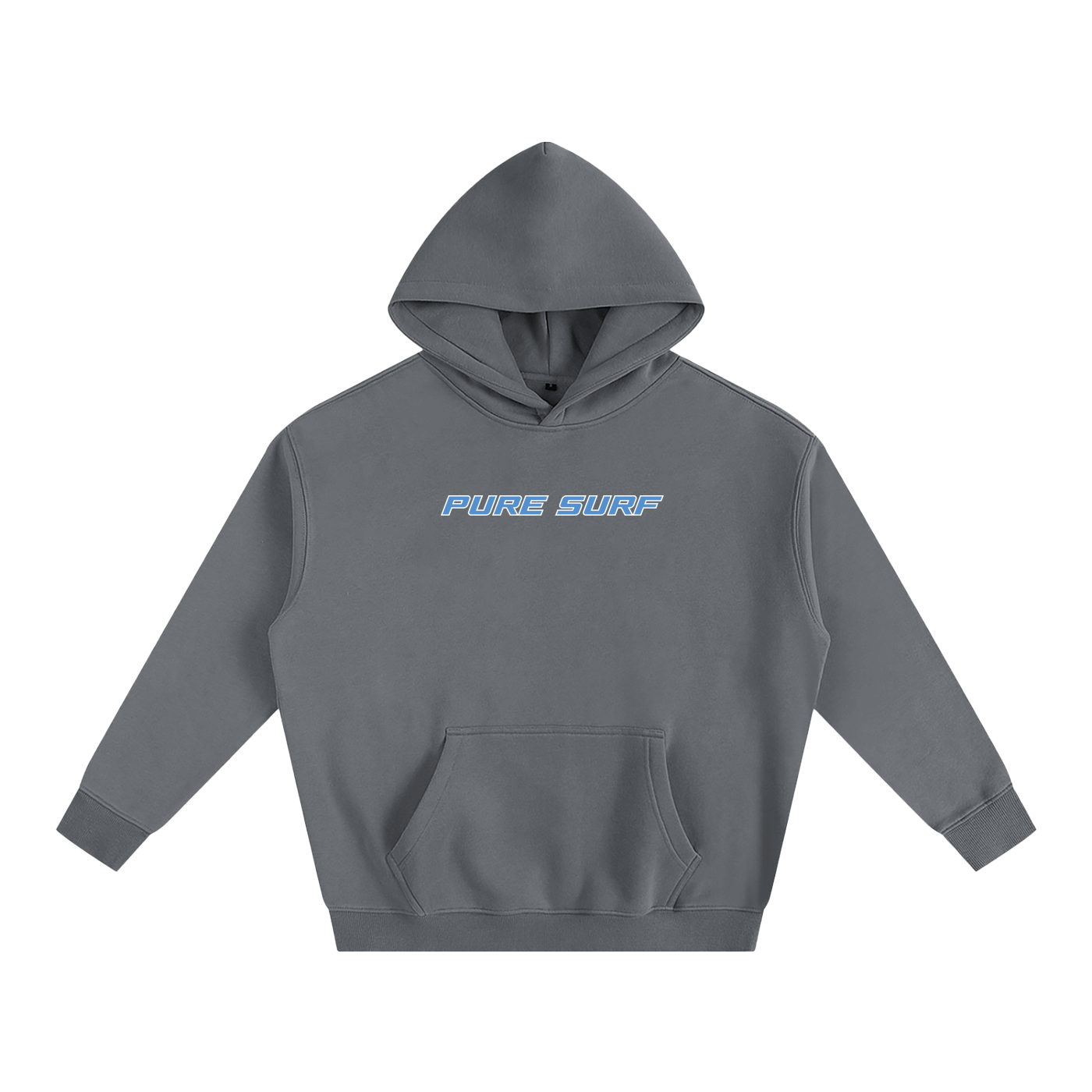Hibiscus Oversized Hoodie Grey