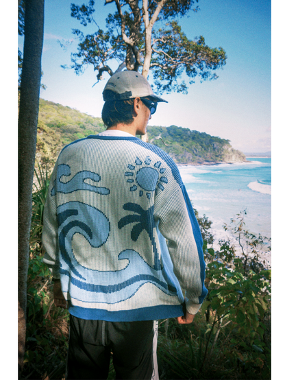Surf Knit Ocean Blue