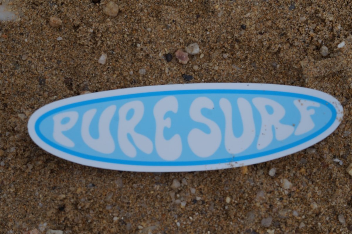 Pure Surf Circle Sticker - Pure Surf