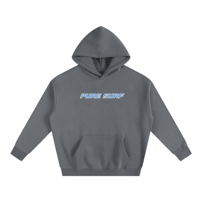 Vol. 2 Hibiscus Oversized Hoodie Grey - Pure Surf